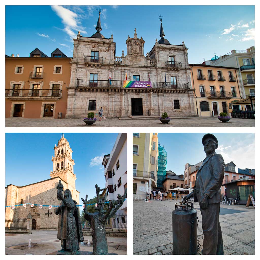 El Bierzo: 11 planes para descubrirlo Ponferrada plaza mayor