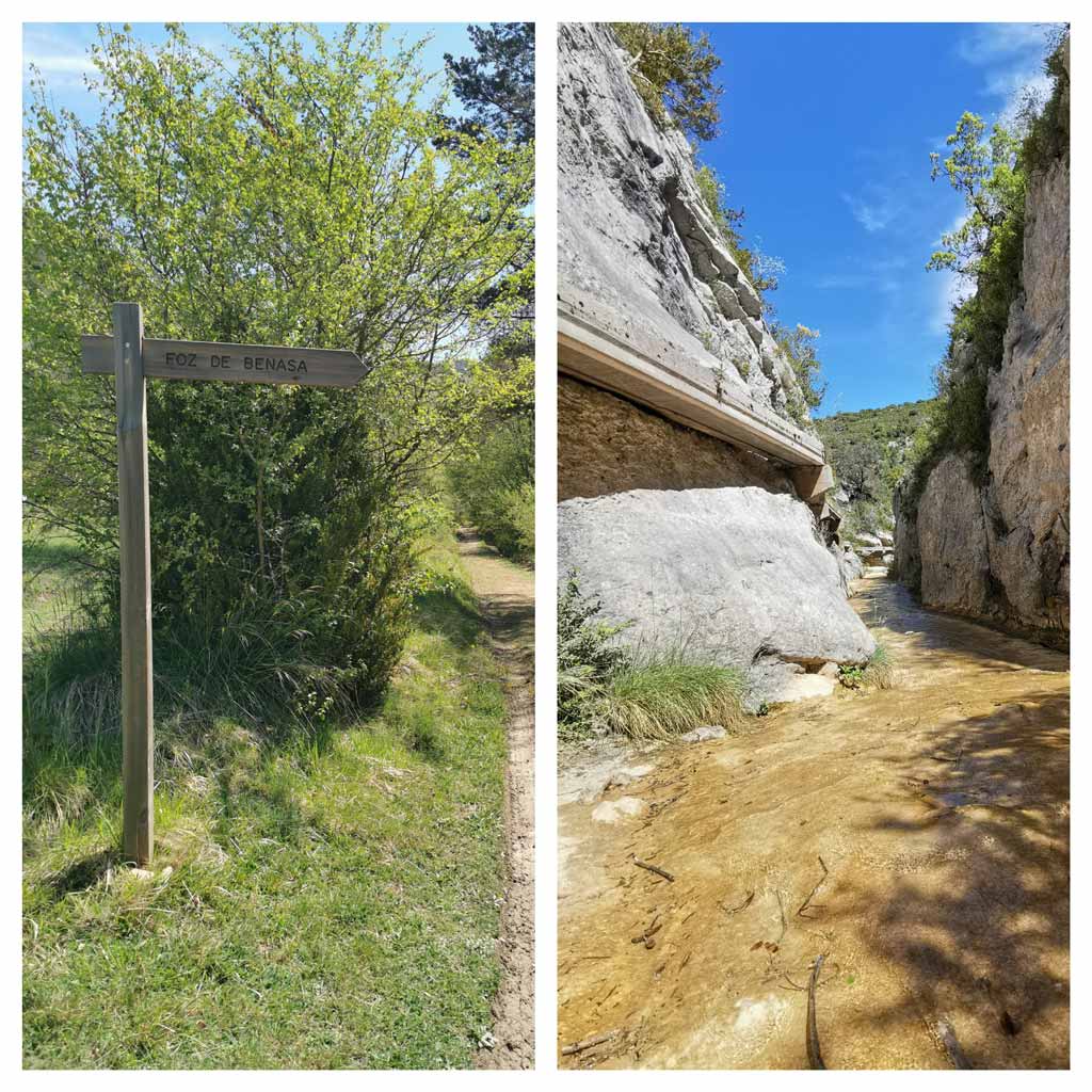 excursión foz de benasa navarra