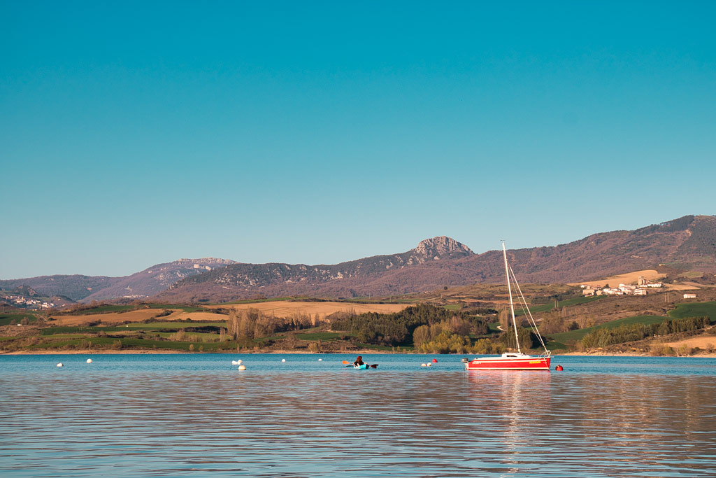 Piscinas naturales navarra pantano alloz