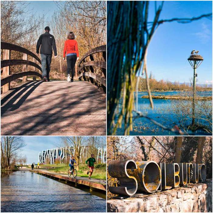 paseo por salburua vitoria