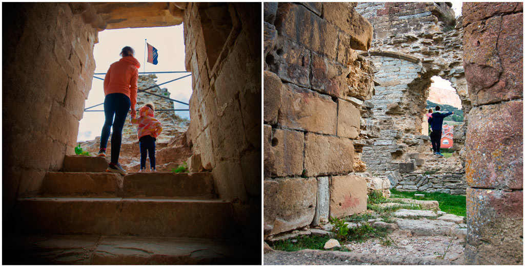 ruta para niños castillo de tiebas