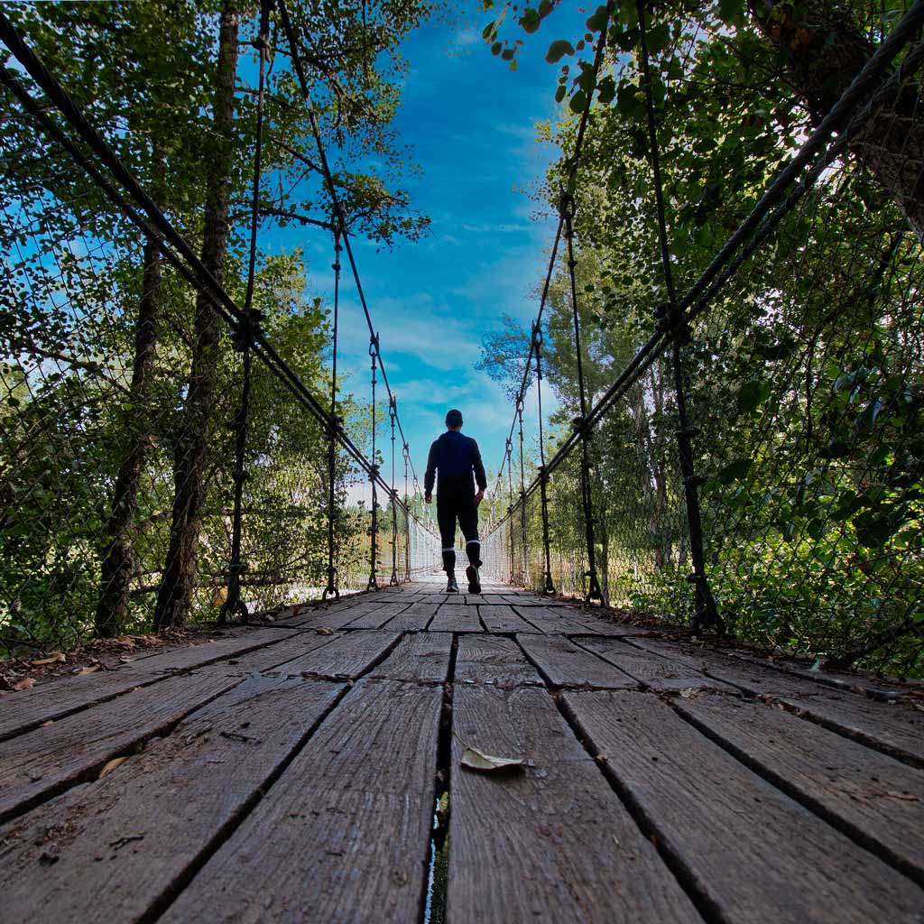 Ruta Puentes Colgantes de Villadepalos y Villaverde de la Abadía