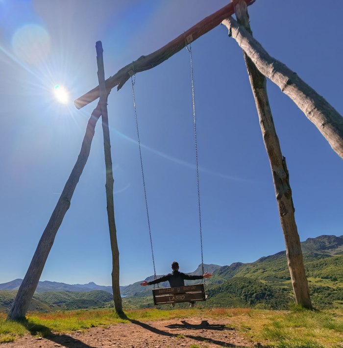 columpio gigante de lario