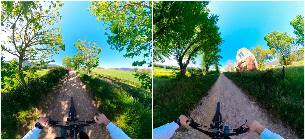 vía vasco navarra ruta btt