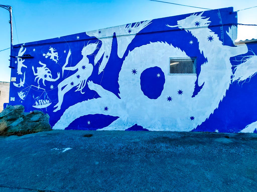 Mural Marea alta de David de la Mano 