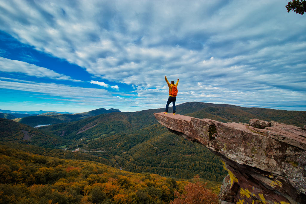 Mirador de Zamariain (Nikozelea) con vistas a la selva de Irati